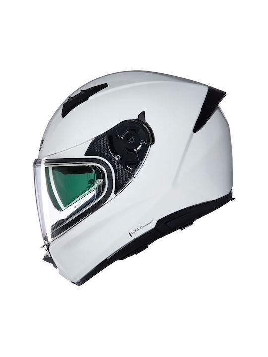 Nolan N60-6 Classico 305 Бял Каска За Мотор Full Face ECE 22.06 1400гр с Sunvisor