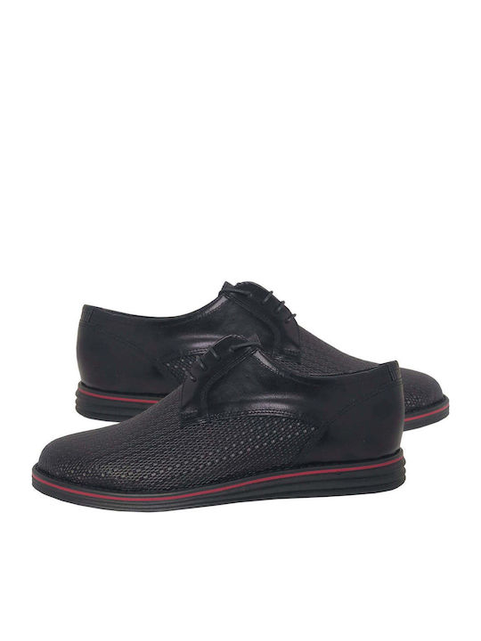 Men's Leather Casual Shoes Black