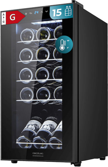 Cecotec Bolero GrandSommelier 1550 Συντηρητής Κρασιών 15 Φιαλών