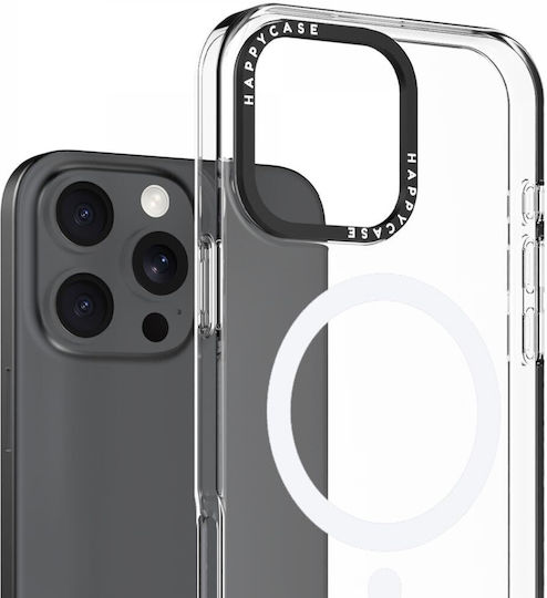HappyCase Задна корица Пластмаса Прозрачен (iPhone 16 Pro Max)