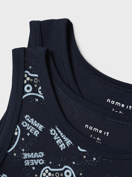 Name It Kinder-Set mit Unterhemden Blue Navy 2Stück