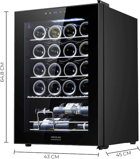 Cecotec Bolero GrandSommelier 2050 Συντηρητής Κρασιών 20 Φιαλών
