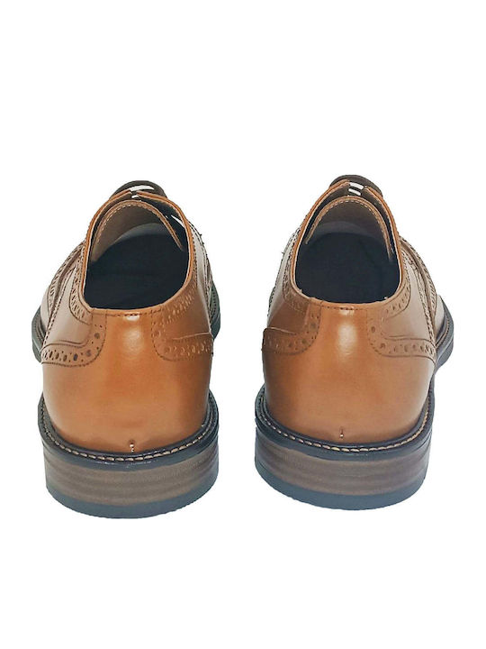 Men's Leather Oxfords Brown