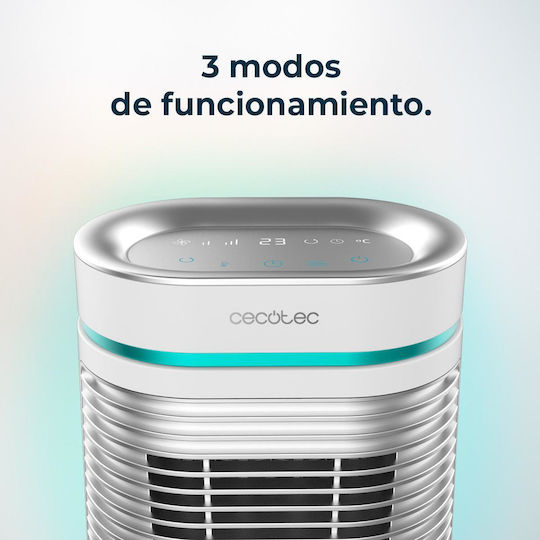 Cecotec ReadyWarm 1550 Max Κεραμικό Αερόθερμο Δωματίου Δαπέδου Λευκό 1500W