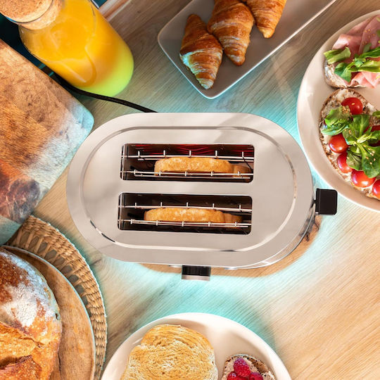 Cecotec Shine&Toast Prăjitor de pâine 2 sloturi 850W Inox