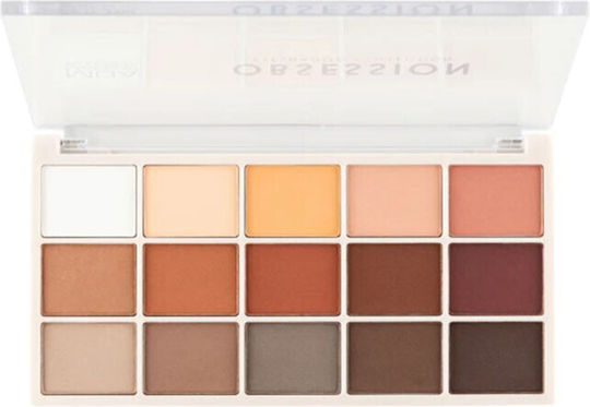 MUA Eye Shadow Palette Matte in Solid Form Obsession 12gr