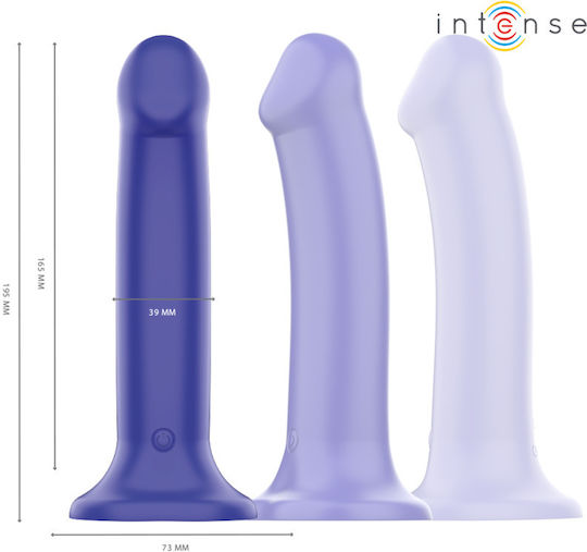Intense Victoria Realistisch Vibrator mit Fernbedienung Blau