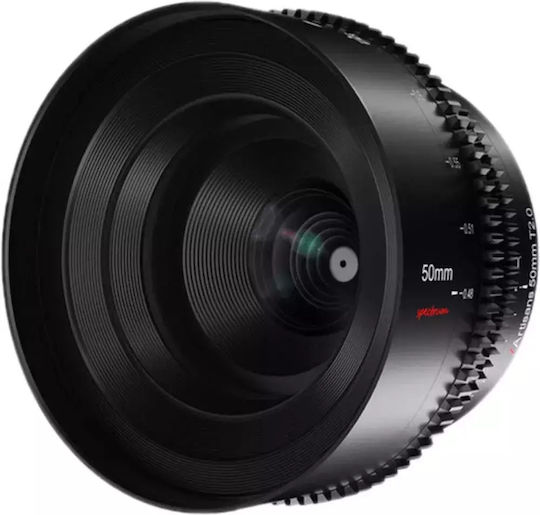 7artisans Voller Rahmen Kameraobjektiv Photoelectric 35mm T2.0 Spectrum Prime Cine für Leica L Mount Black