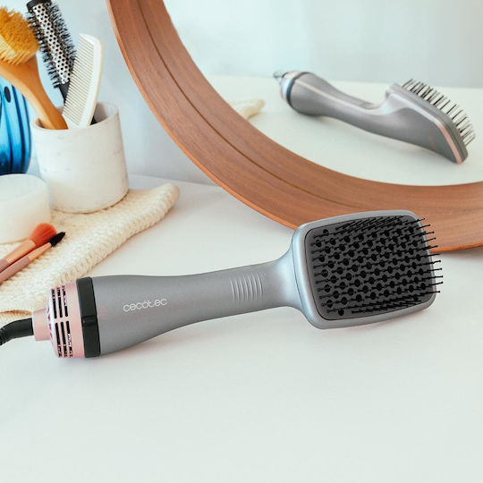 Cecotec Ceramiccare Unique Square Κεραμική Ηλεκτρική Βούρτσα με Αέρα για Ίσιωμα 1000W