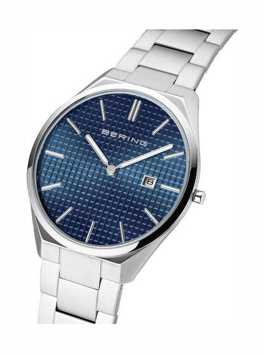Bering Time Watch Battery with Metal Bracelet