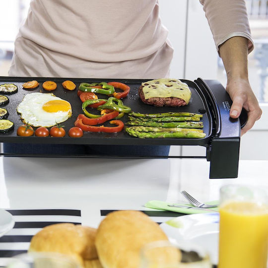 Cecotec Black&water 2150 Teppanyaki Πλάκα Ψησίματος 45x25εκ.