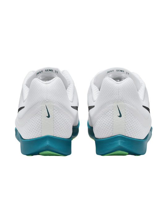 Rival Distance Sportschuhe Spikes White / Bright Spruce / Vapor Green / Black