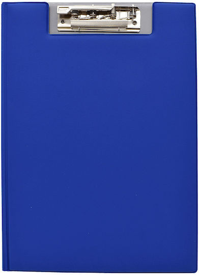 Metron Clipboard with Clamp for Paper A4 Blue 1pcs