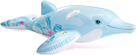 Intex Kids' Inflatable Ride On for Sea with Handles Various Colors 175x66cm
