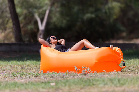 Unigreen Easy Lazy Inflatable Lazy Bag Black 180x80cm
