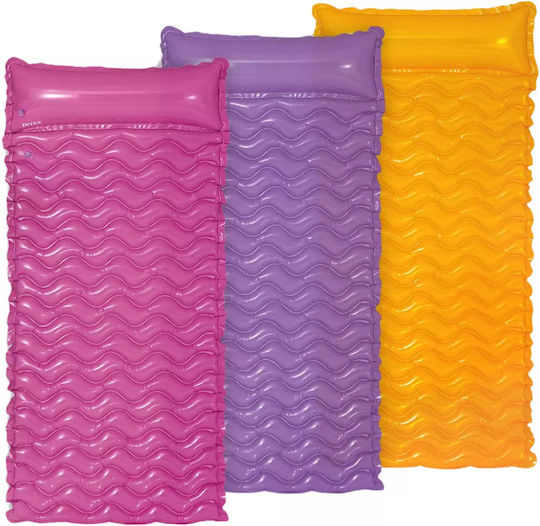 Intex Tote-n-float Φουσκωτό Στρώμα Θαλάσσης Μωβ 229x86cm