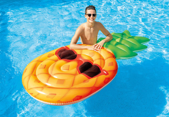 Intex Cool Pineapple Inflatable Mattress for Sea 216cm