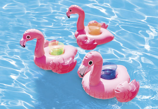 Intex Inflatable Drink Holder Flamingo Pink 3pcs