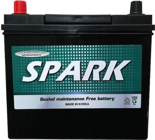 Spark Car Battery SMF50B24LS with 45Ah Capacity