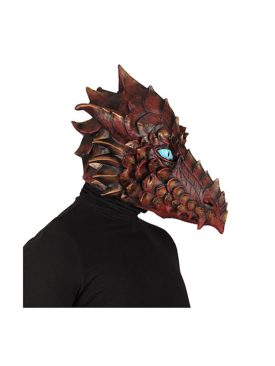 Kids Carnival Mask Full Face Latex Dragon