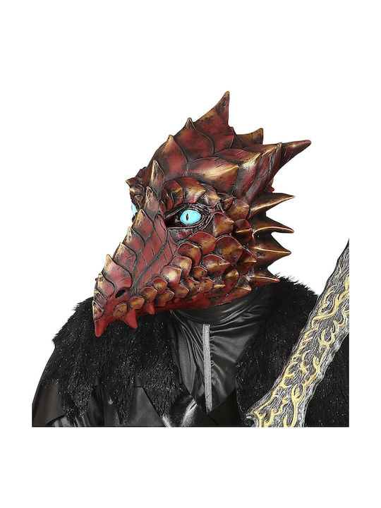 Kids Carnival Mask Full Face Latex Dragon