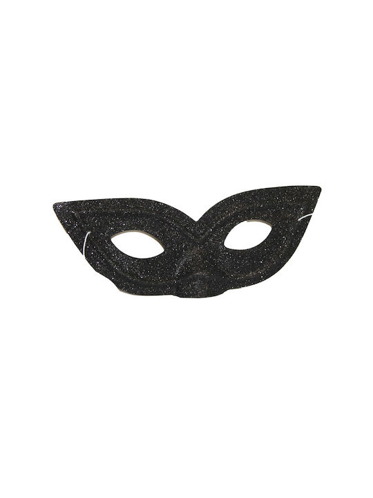 Karnevals- Maske Augenmaske Schwarze Katze