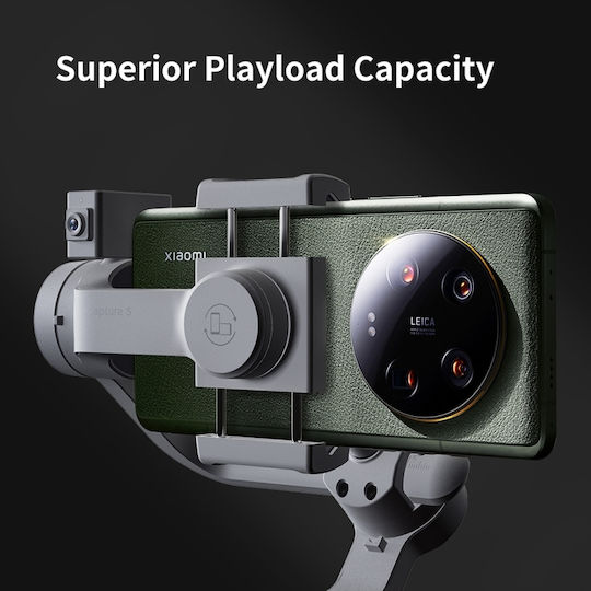 Funsnap Capture 5 Gimbal Κινητού με 4 ώρες λειτουργίας Γκρι