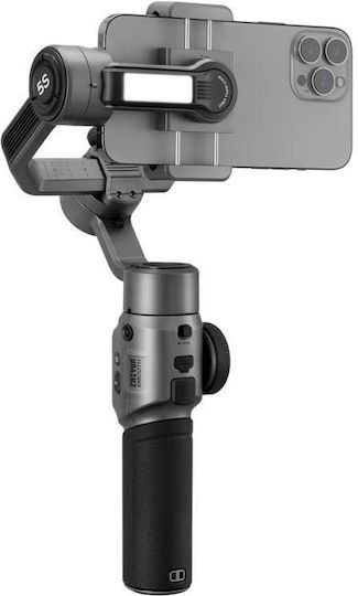 Zhiyun Smooth 5S Phone Gimbal with 3 Axis Stabilization and 24 Operating Hours Gray