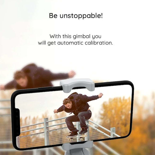 Techsuit SK062 Phone Gimbal with 3 Axis Stabilization Gray