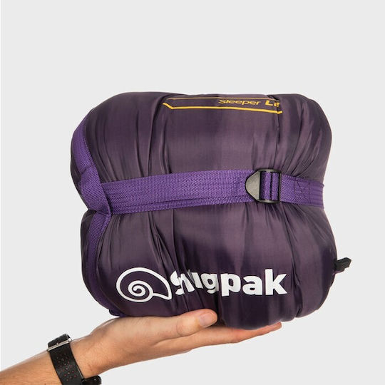 Snugpak Sleeping Bag Μονό 2 Εποχών Sleeper Lite Basecamp Amethyst Purple