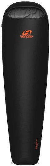 Hannah Sleeping Bag Μονό Καλοκαιρινό Biker 100 Left Black