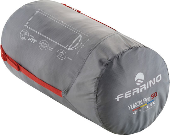 Ferrino Sleeping Bag Single Yukon Pro Sq Blue