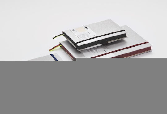 Lamy Hardcover Notebook A6 Square with Elastic and Pen Holder Gray