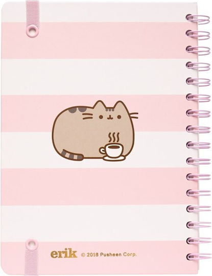 Pusheen Notizbuch Spirale A5 Rosa