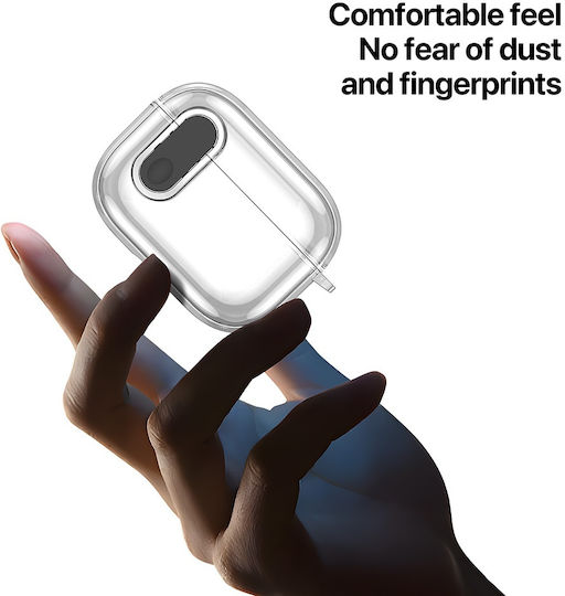 Dux Ducis PECL Θήκη Σιλικόνης σε Διάφανο χρώμα για Apple AirPods 4