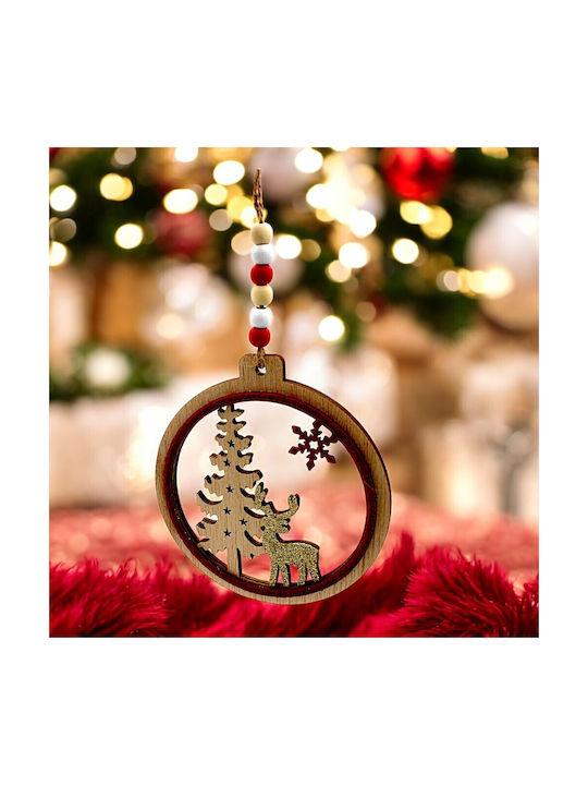 Hanging Ornament Label Wooden