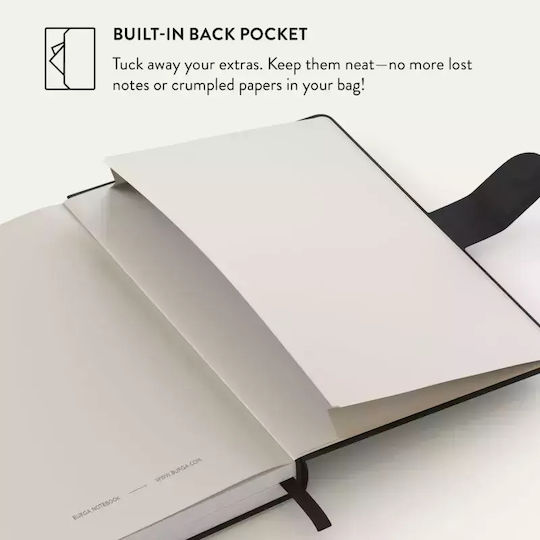 Burga Notebook A5 Ruled Multicolour