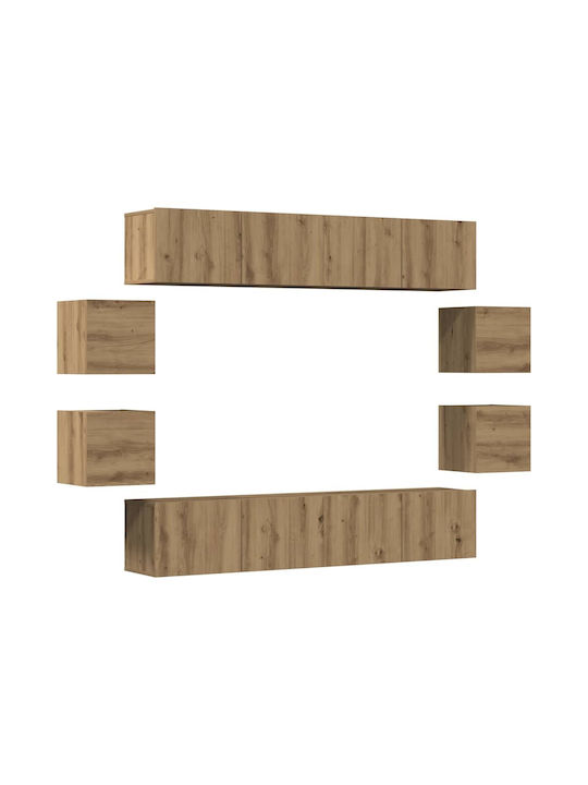 Wohnzimmer TV-Einheit Artisan Oak / Artisan Oak L80xB