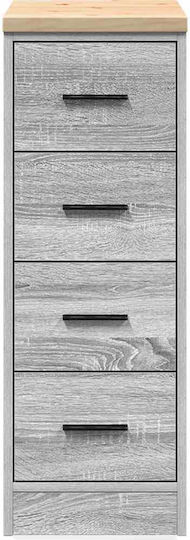 vidaXL Schubladenschrank 30x51x85cm