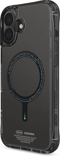 Skinarma Back Cover Plastic Negru (iPhone 16)