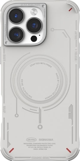 Skinarma Back Cover Μεταλλικό Γκρι (iPhone 16 Pro)