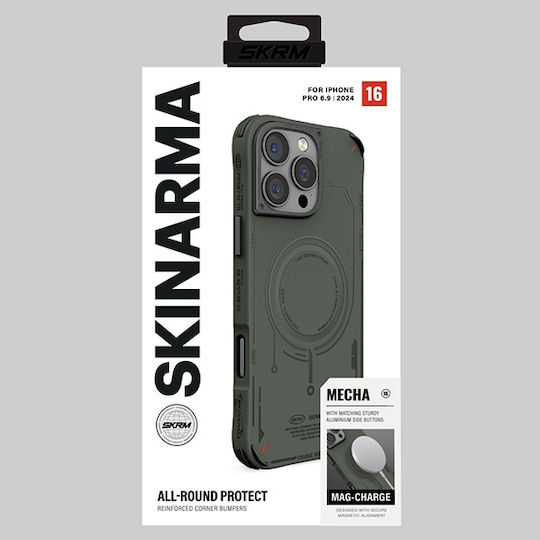 Skinarma Back Cover Πλαστικό Πράσινο (iPhone 16 Pro Max)
