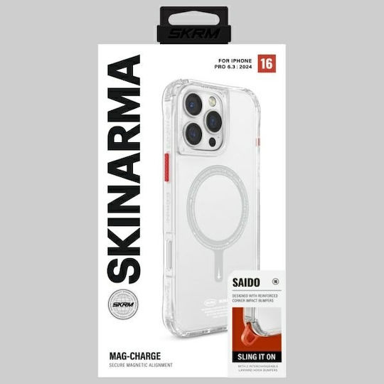 Skinarma Back Cover Πλαστικό Διάφανο (iPhone 16 Pro)