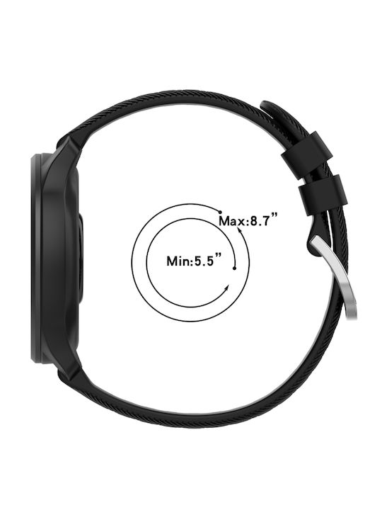 Garmin Forerunner Sq2 20mm Diamond Textured Silicone Band Ροζ