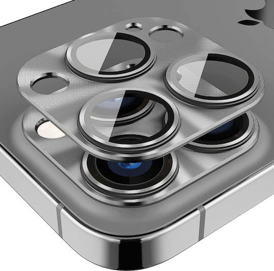 Camera Protection Tempered Glass Black for the iPhone 16 Pro / 16 Pro Max