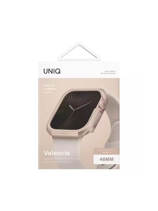 Θήκη Σιλικόνης σε Χρυσό χρώμα για Apple Watch Series 46mm