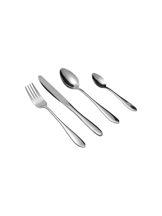 Estia Cutlery Set Stainless Silver 24pcs