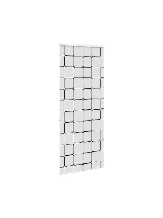 Vidaxl Shower Curtain Roll Cassette 100x240 cm Fabric Width 96 cm Multicolor