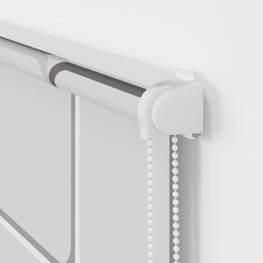 Vidaxl Κουρτίνα Μπάνιου Ρολό Κασέτα 160x240εκ Πλάτος Υφάσματος 156εκ Πολύχρωμο
