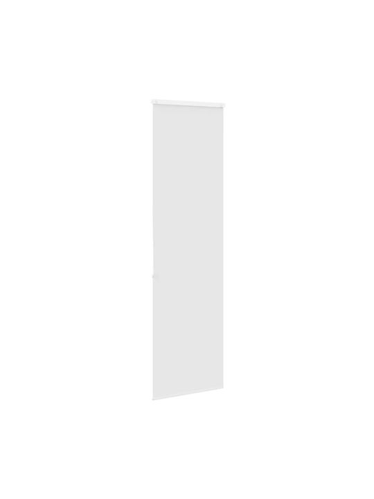 Vidaxl Shower Curtain Roll Cassette 70x240cm Fabric Width 66cm White
